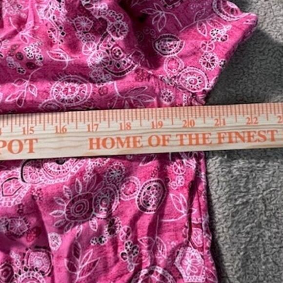 Columbia Women’s Shirt Petite Large | Outdoor Adventurecore Floral Button-Up - Picture 7 of 7